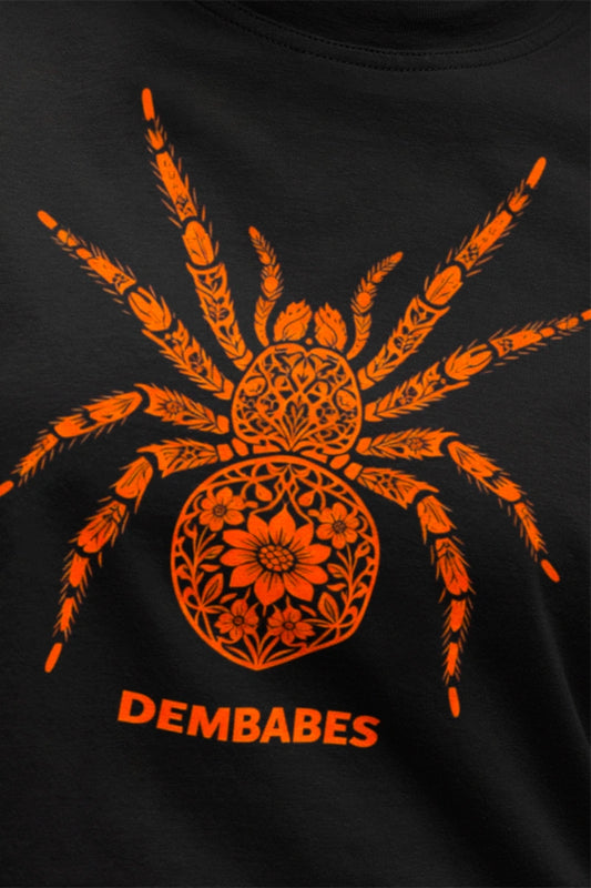 'Floral Spider Graphics' | Unisex | Oversized T-Shirt | Cloud Cotton