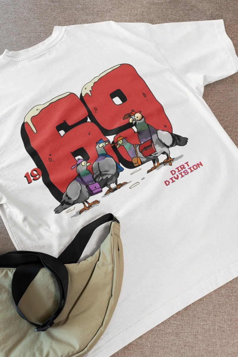 "Dirt Division 1969" Street Graphic Edition | Unisex | Oversized T-Shirt | Cloud Cotton