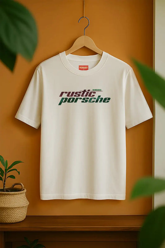 'Rustic Porsche' Rare Edition | Oversized T-Shirt | Cloud Cotton