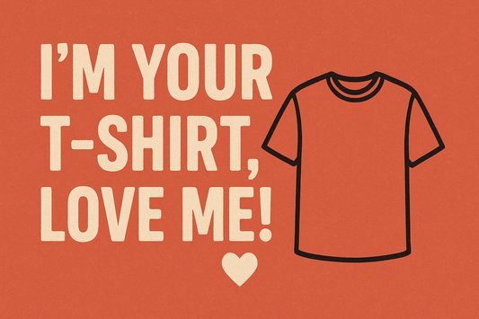 I’m Your T-Shirt, Love Me! ❤️👕
