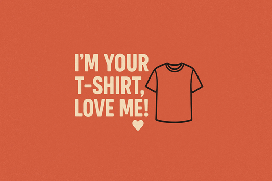 I’m Your T-Shirt, Love Me! ❤️👕