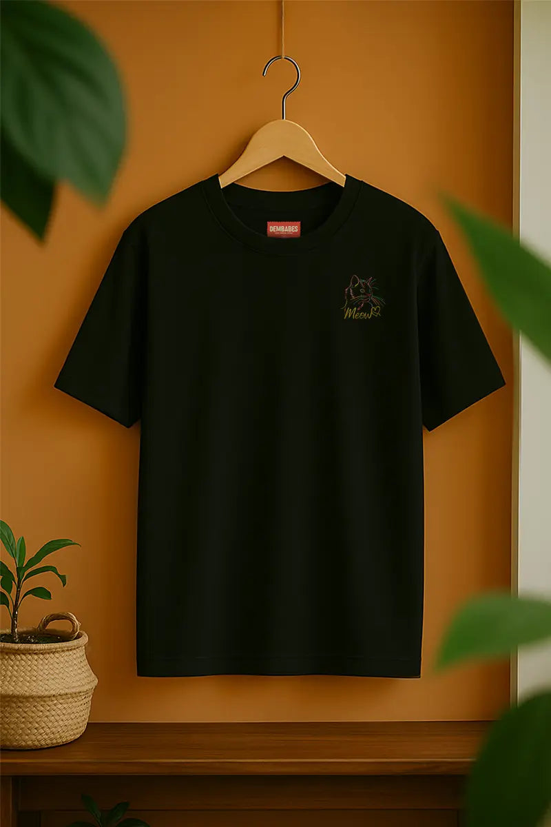 Cat Lover's Embroidered Edition tee