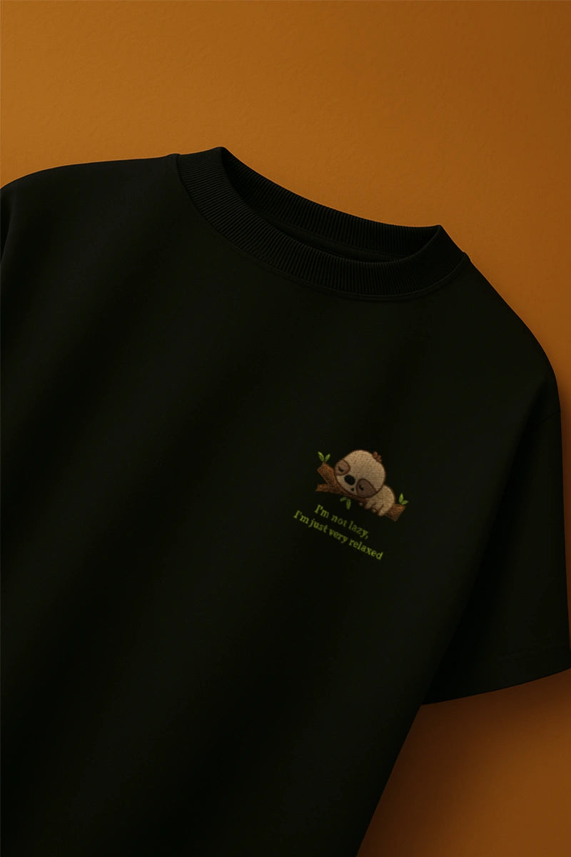 Back Benchers Embroidery Edition | Oversized T-Shirt | Cloud Cotton