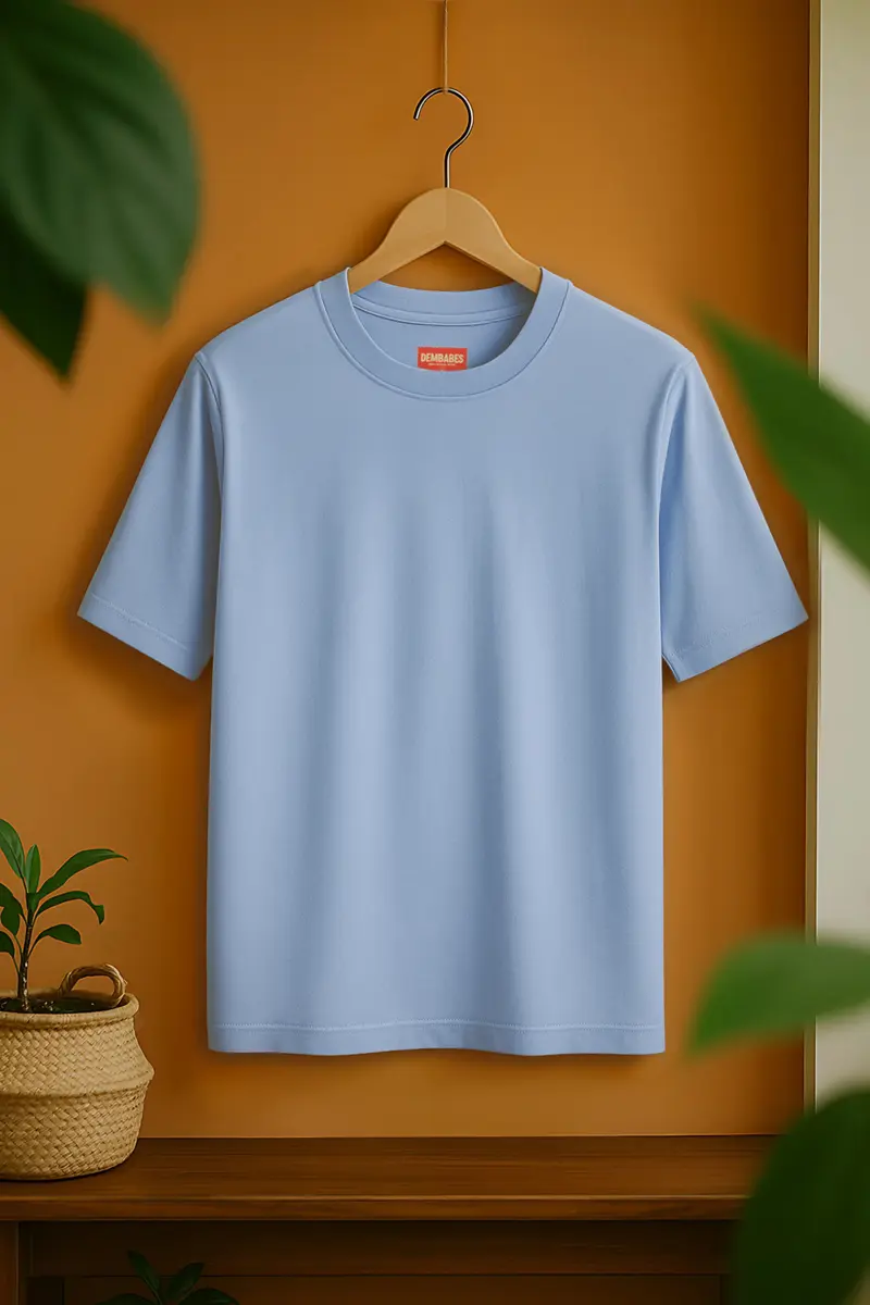 Beach Blue Signature | Oversized T-shirt | Cloud Cotton