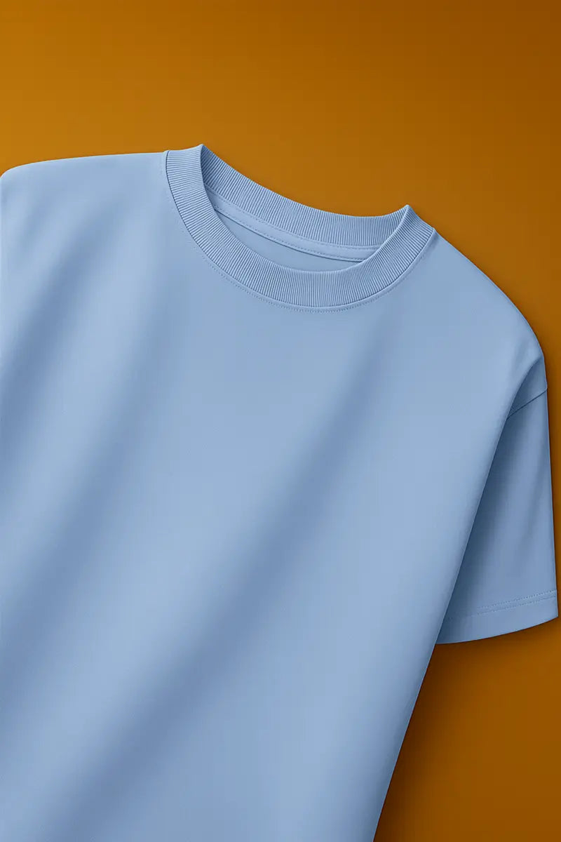 Beach Blue Signature | Oversized T-shirt | Cloud Cotton