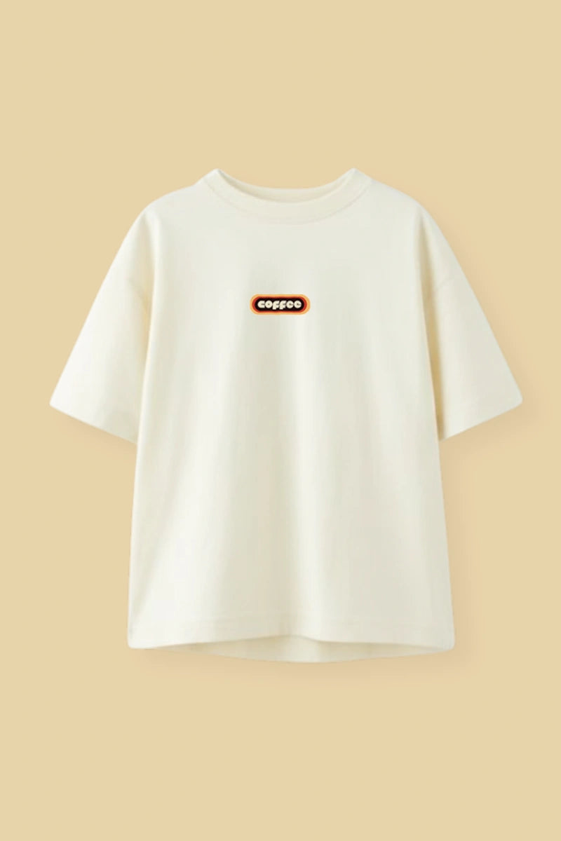 'Coffee Lovers' Everyday Edition | Unisex | Oversized T-Shirt | Cloud Cotton