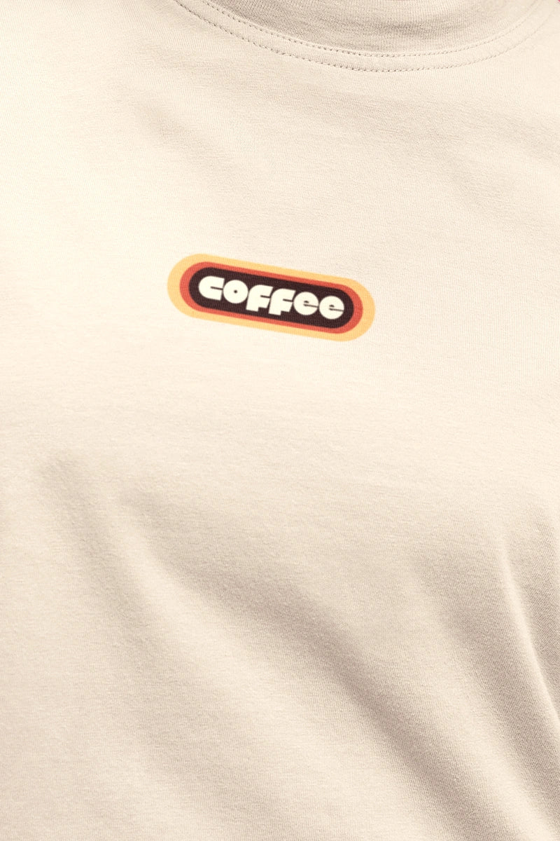 'Coffee Lovers' Everyday Edition | Unisex | Oversized T-Shirt | Cloud Cotton
