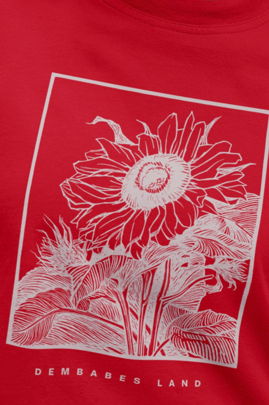 "DB Land" Bold Floral | Oversized T-Shirt | Cloud Cotton