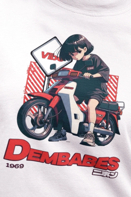 "Anime Biker Vibe 1969"| Unisex | Oversized T-Shirt | Cloud Cotton