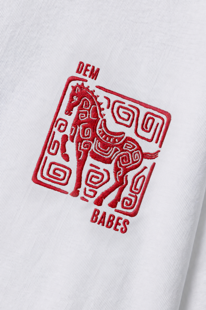 "-THE UNTAMED-" Embroidery Edition | Unisex | Oversized T-Shirt | Cloud Cotton