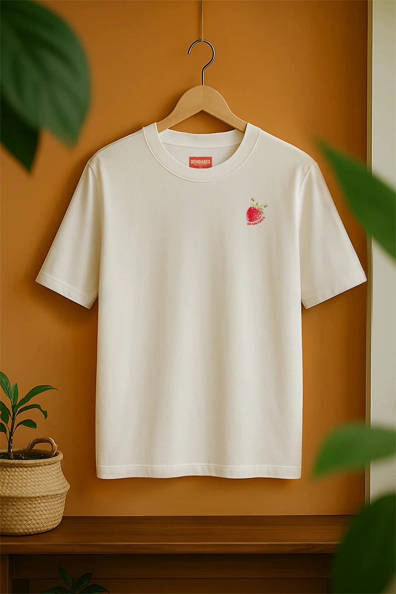 Strawberry Graphics | Oversized T-Shirt | Cloud Cotton