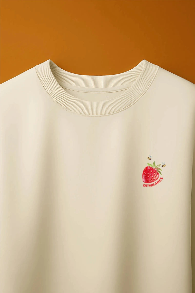 Strawberry Graphics | Oversized T-Shirt | Cloud Cotton
