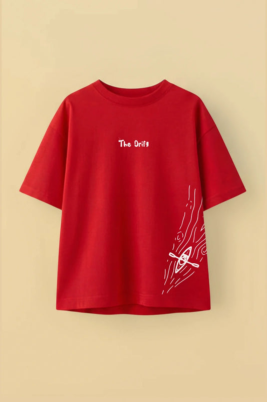 "-The Drift-" Motion Line | Oversized T-Shirt | Cloud Cotton