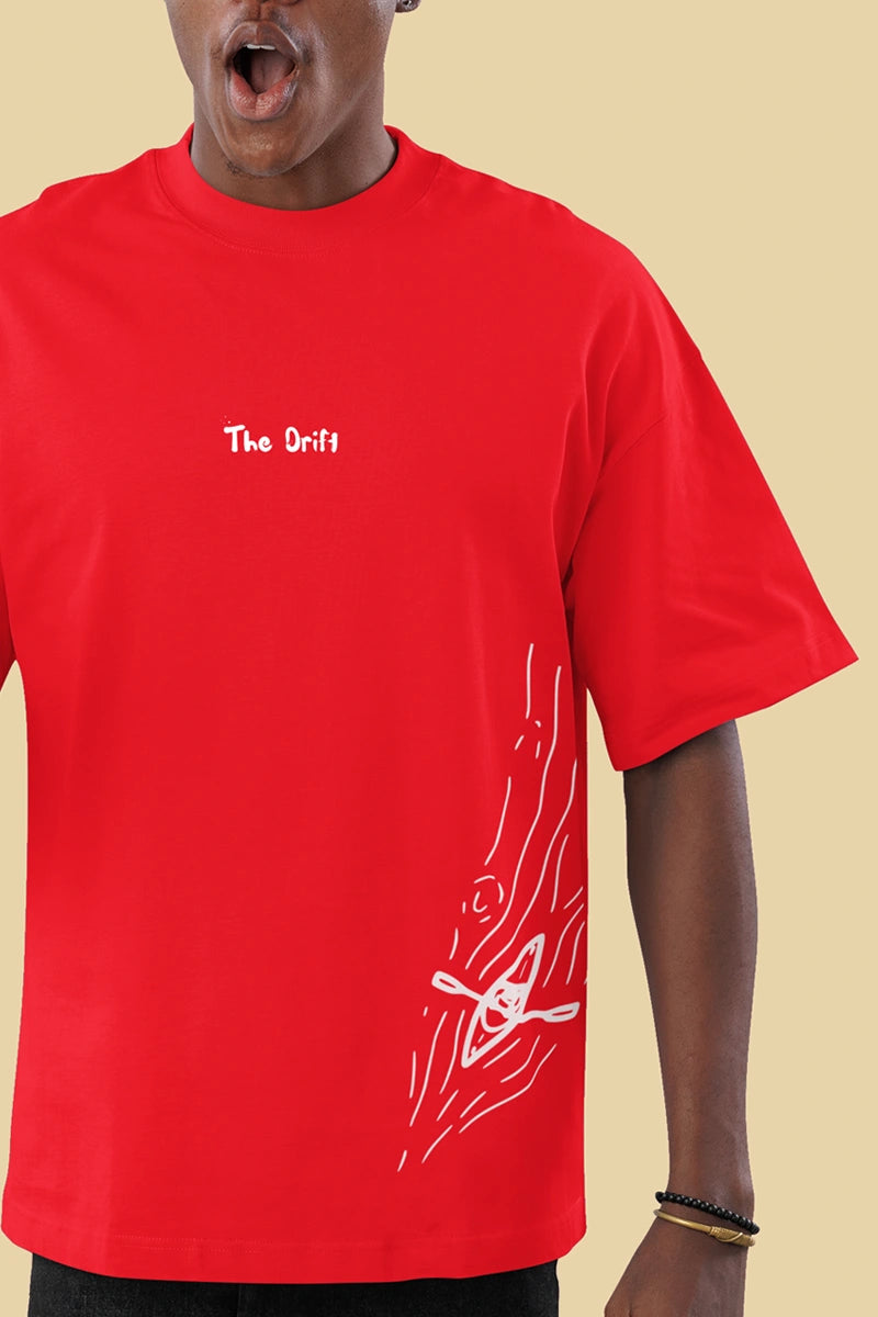 "The Drift" Motion Line | Oversized T-Shirt | Cloud Cotton