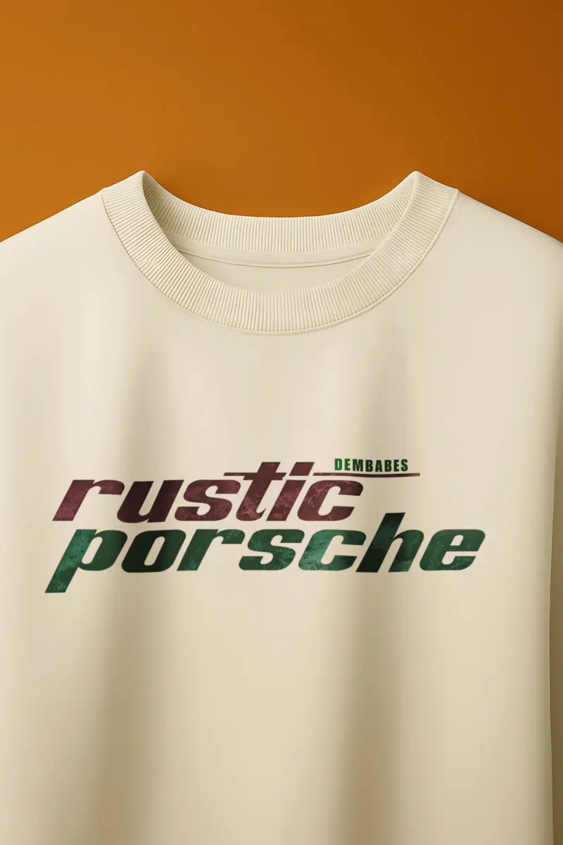 'Rustic Porsche' Rare Edition | Oversized T-Shirt | Cloud Cotton