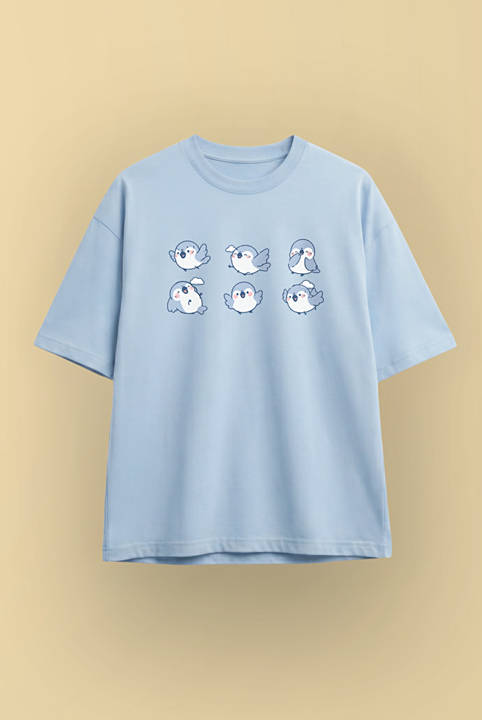 " - Free Birds - " Edition | Unisex | Oversized T-Shirt | Cloud Cotton