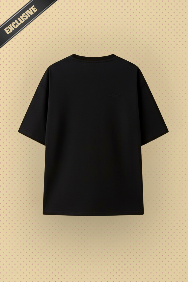 " - ECLIPSE - " Legacy Black Embroidery Edition | Unisex | Oversized T-Shirt | CIRRUS COTTON