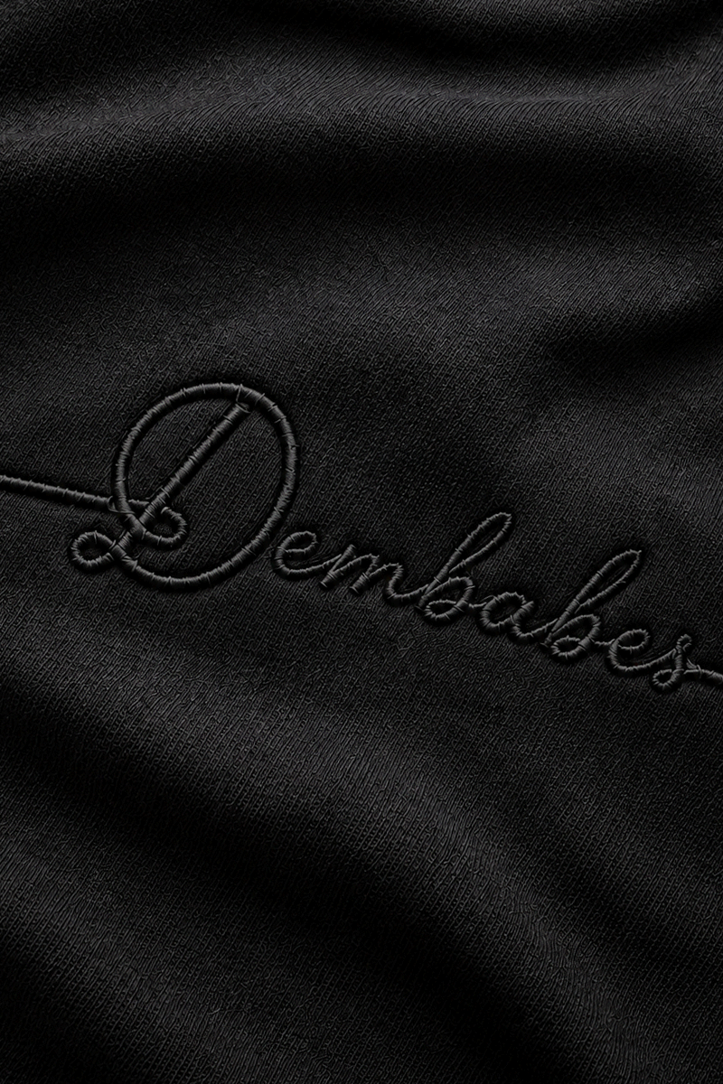 " - ECLIPSE - " Legacy Black Embroidery Edition | Unisex | Oversized T-Shirt | CIRRUS COTTON